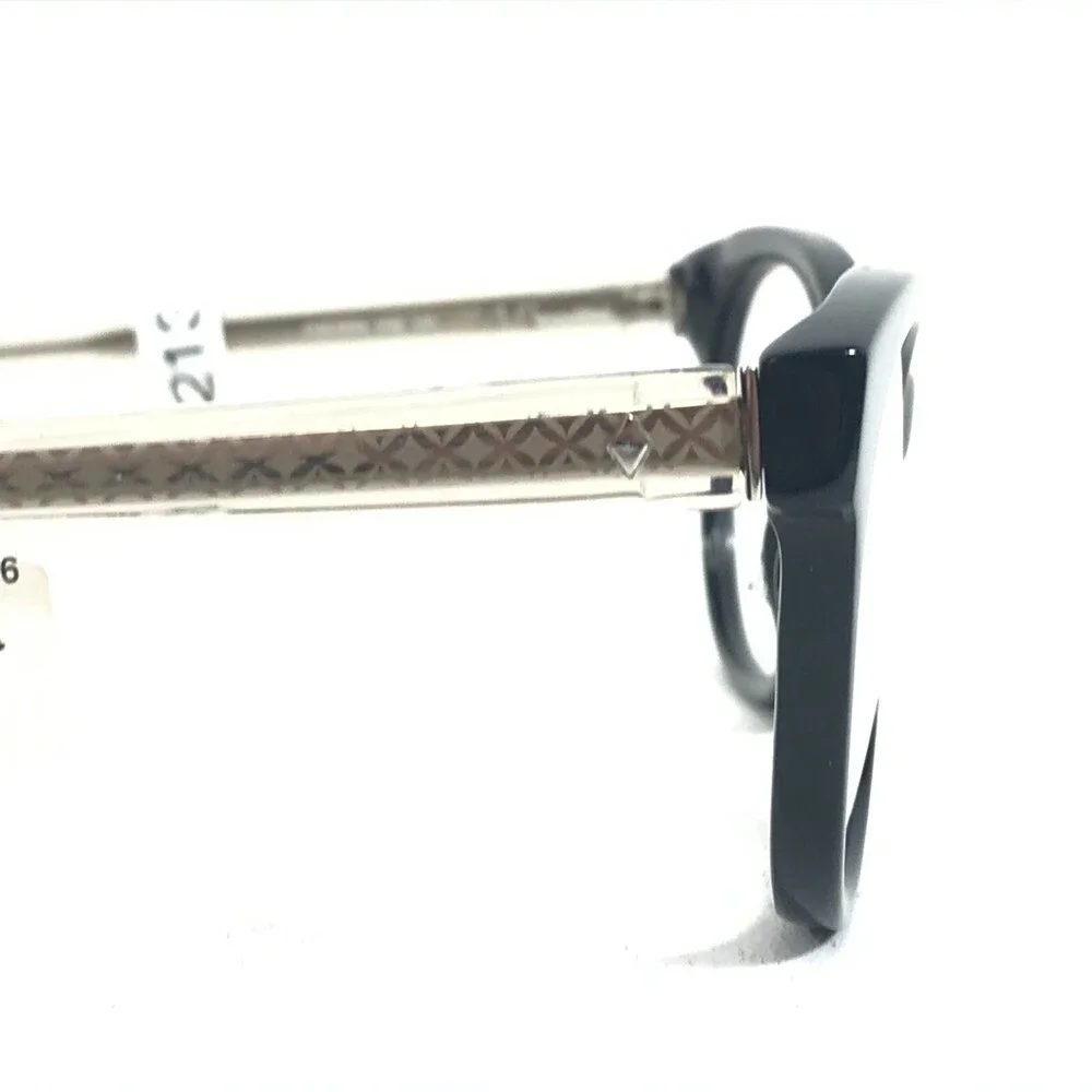 Fossil Eyeglasses Frames FOS6044 HIM Black Round Cat Eye Thick Rim 52-16-140